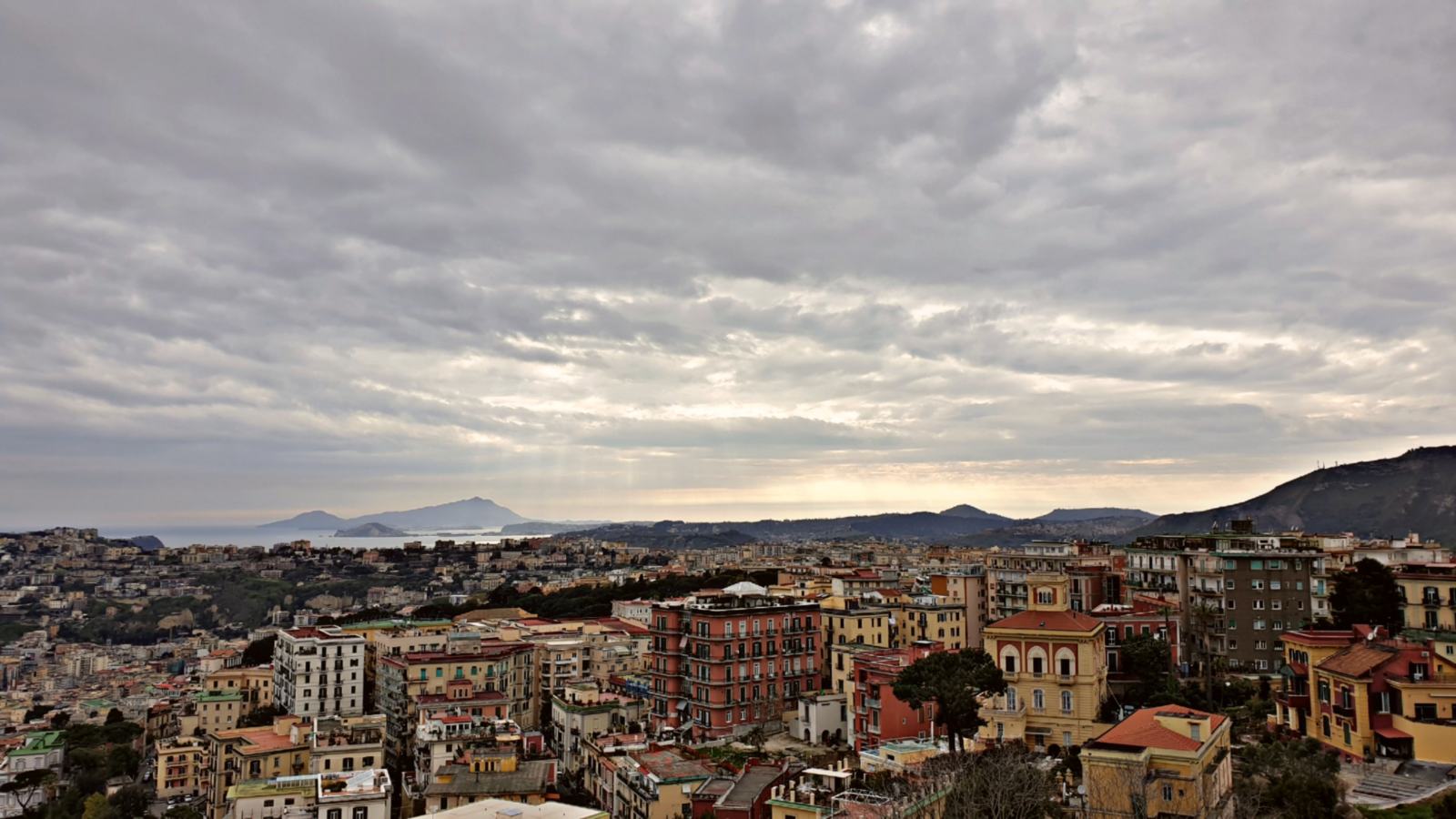 Vista di Napoli da Castel Sant'Elmo