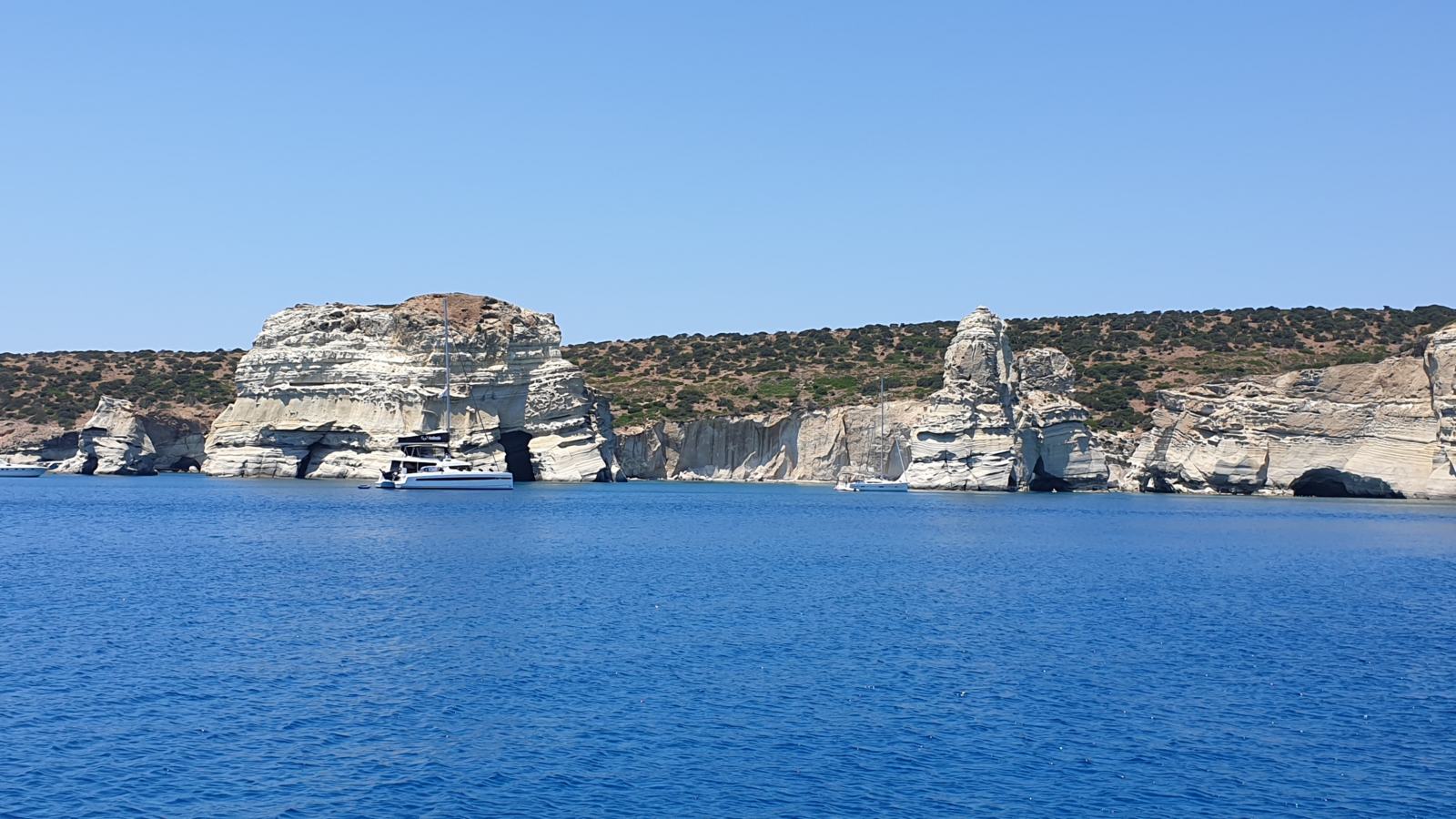 Le grotte dei pirati - Kleftiko - Milos