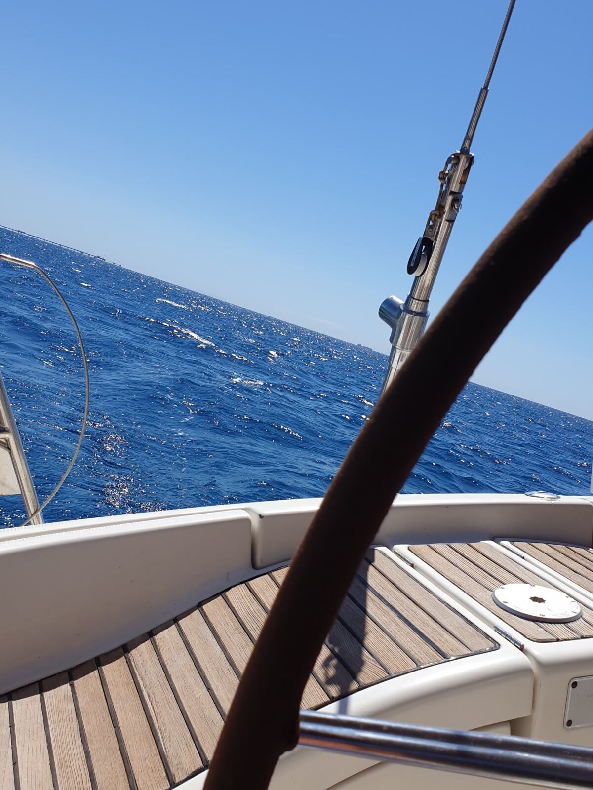 In navigazione verso l'Isola d'Elba